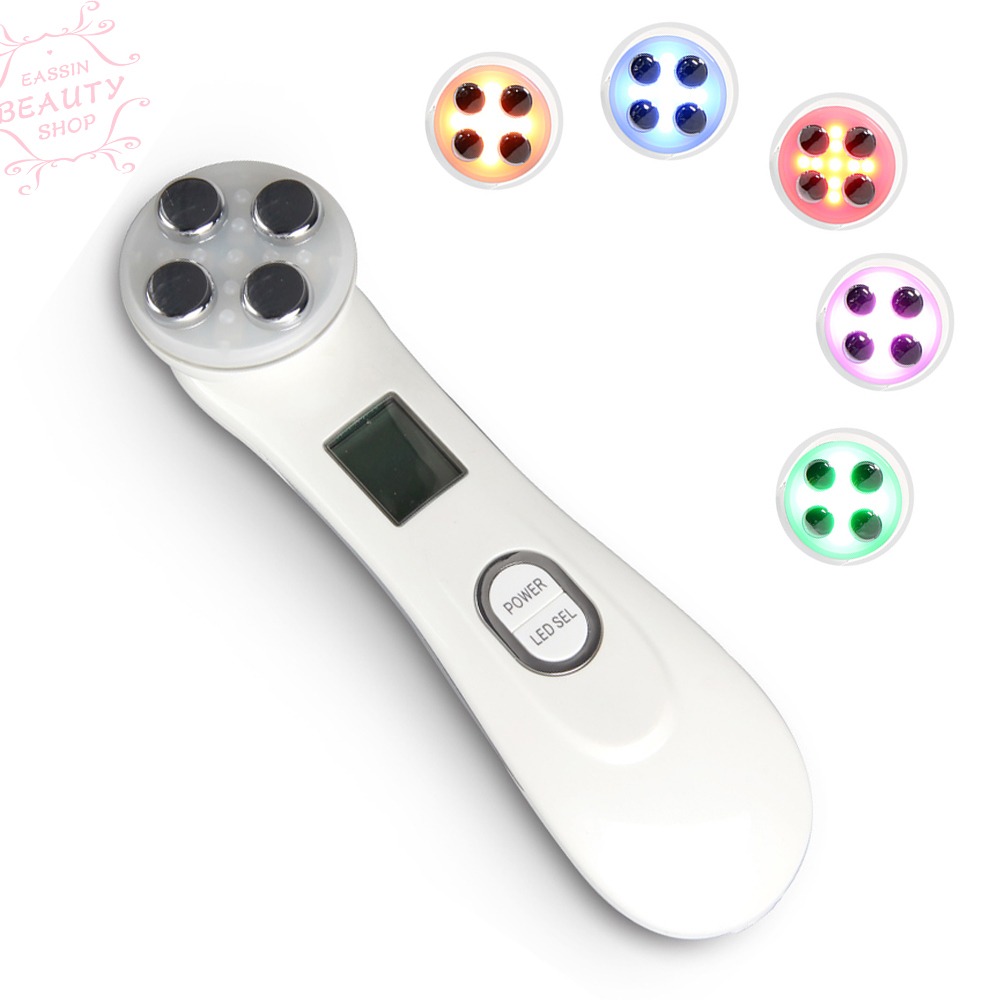 

Face Tightening Machine Electroporation RF Skin Anti Winkle LED Photon Therapy Beauty Care Device