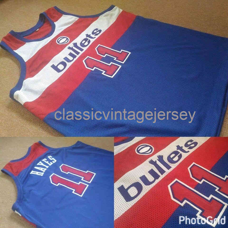 

Stitched Custom ELVIN HAYES ROAD CLASSICS BASKETBALL JERSEY Ncaa Men Basketball Jerseys, Blue