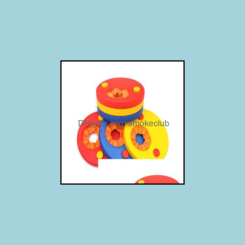 

Kickboards Sports & Outdoors Children Swimming Arm Ring Non Inflatable Thickening Tricolor Swim Pool Practice Water Sleeves Exercises Circle