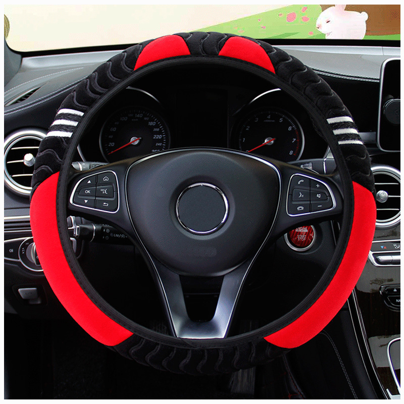 

Car Steering Wheel Cover Auto Steering-Wheel Cover Little Monster Plush Car-styling Steering Covers Suitable Car Accessories