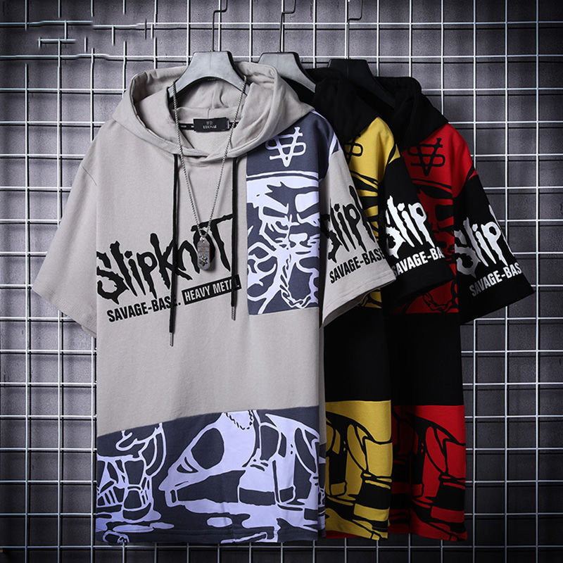 

2021 New Hip Hop Retalhos T-shirts Homens Legal Coreano Harajuku Oversized Topos De Moda Casual Vero Alta Rua t Camisas Masculinas Kvne, Beige