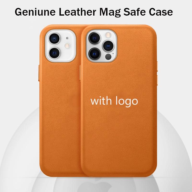 

Official iPhone 12 Pro Leather Case 1: 1 Wireless Charging Luxury Case for iPhone 12 Pro Max