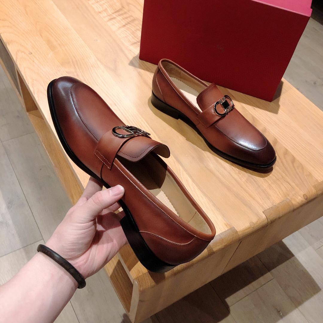 

Mens Leather Shoes Brand Luxury Brogue Shoes Men Business Lace-up Formal Oxford Fashion Printed Wedding designers Dress Platform Footwear, #01