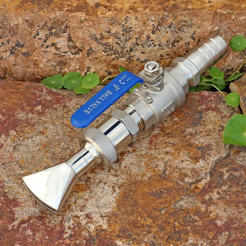 

Stainless steel ball valve fan nozzle