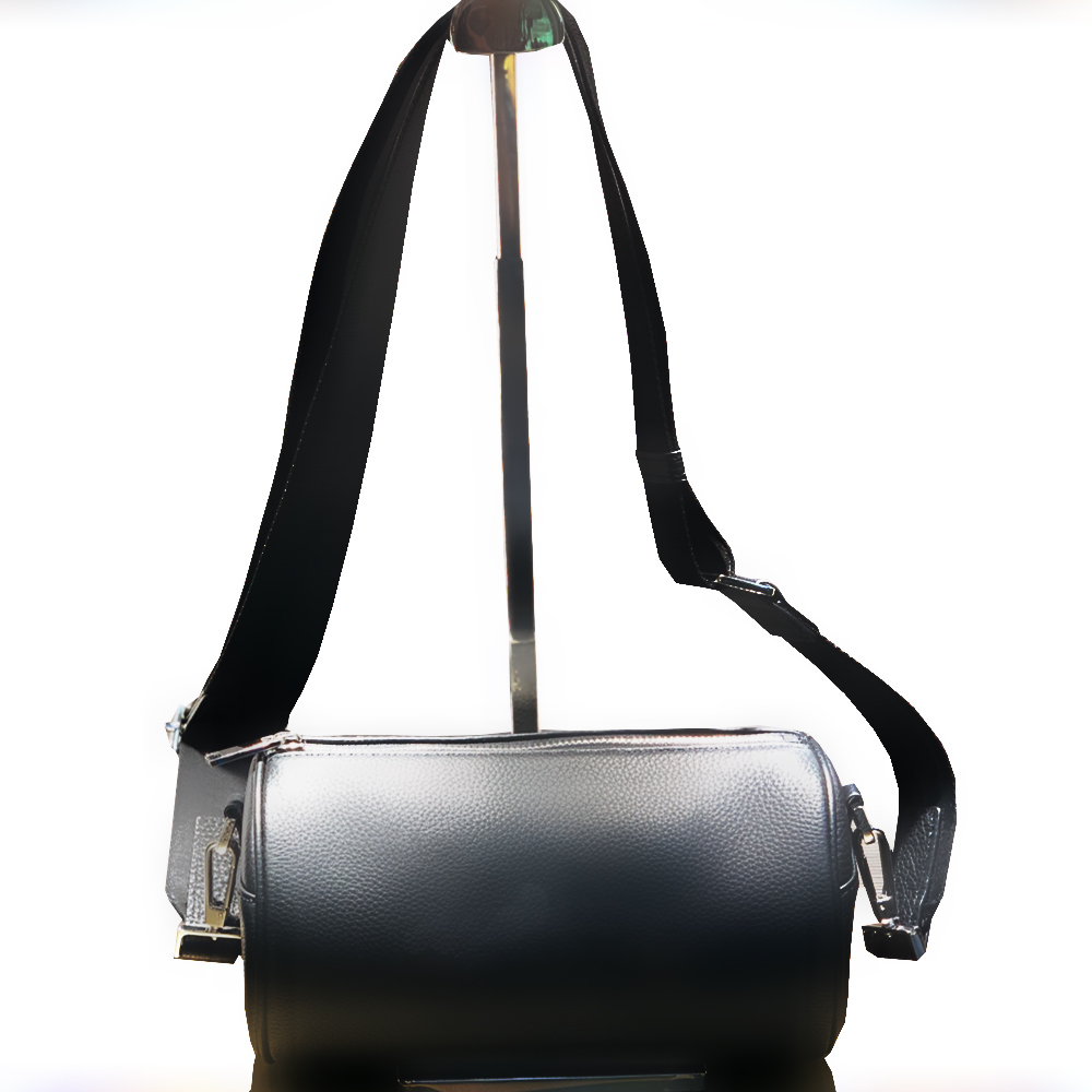 

Men Bag Brand Luxurys Designers Bags Designer Handbags Single Shoulder Strap Messenger Cylinder Backpack Oblique Printing Apricot Jacquard Card Holder Grain, Black