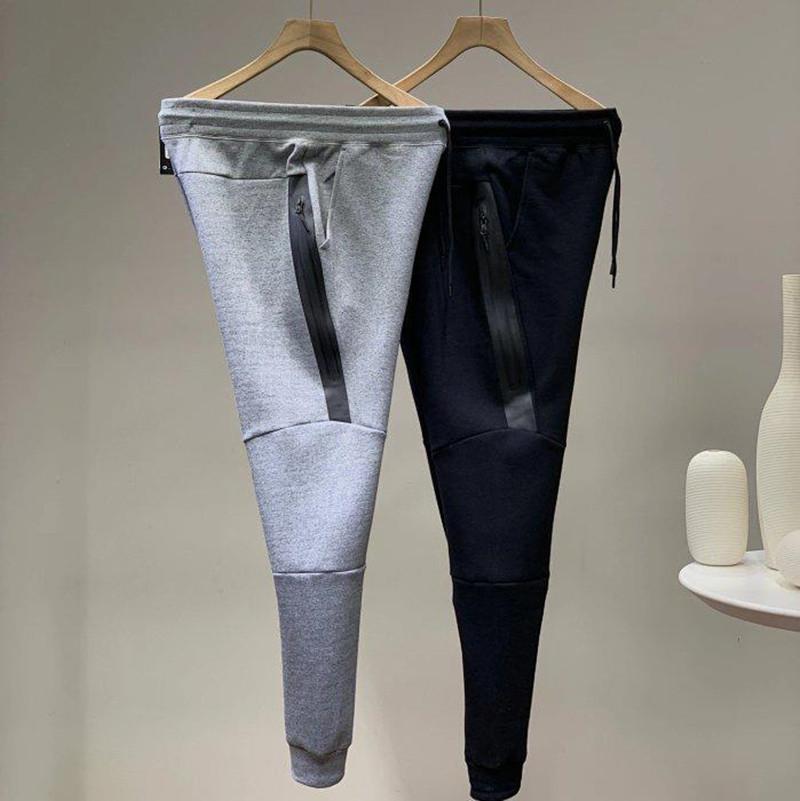 

BLACK GRAY Tech Fleece Sport Pants Space Cotton Trousers Men Bottoms Mens Joggers Tech Fleece Camo Running pants 3 Colors Asian Size -XXL, Green