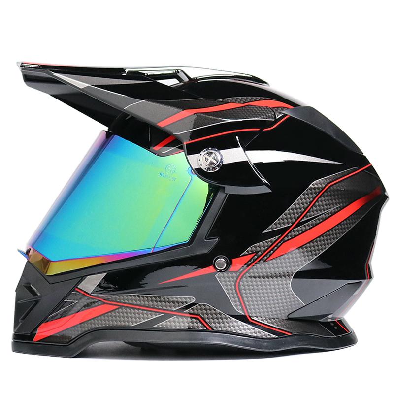 

Motorcycle Helmets Motocross Helmet Capacete Racing DOT Appproved Dirt Bike Moto, 14