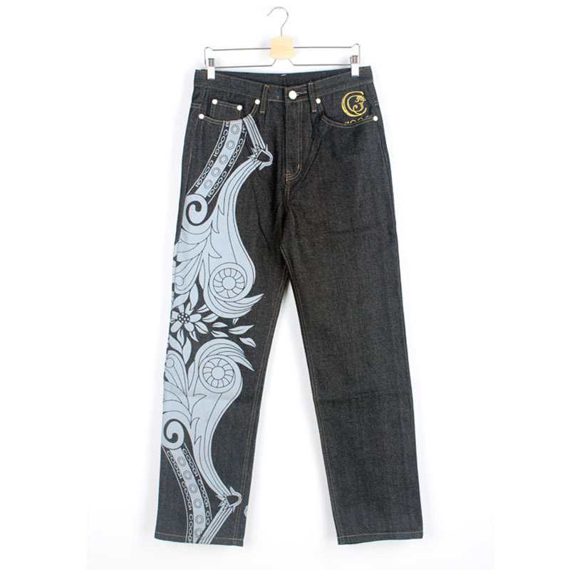 

2021 New Brand Hip Hop Skateboard Men Baggy Denim Hiphop Pants Casual Loose Rap Trousers Jeans Big Sizes 3sc6, Black