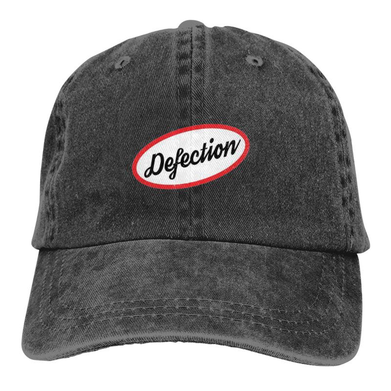 

Cloches Defection Stamp Retro Cotton Washed Baseball Cap Cowboy Hat Fitted Snapback For Men Women Casual Sun Outdoor, Black