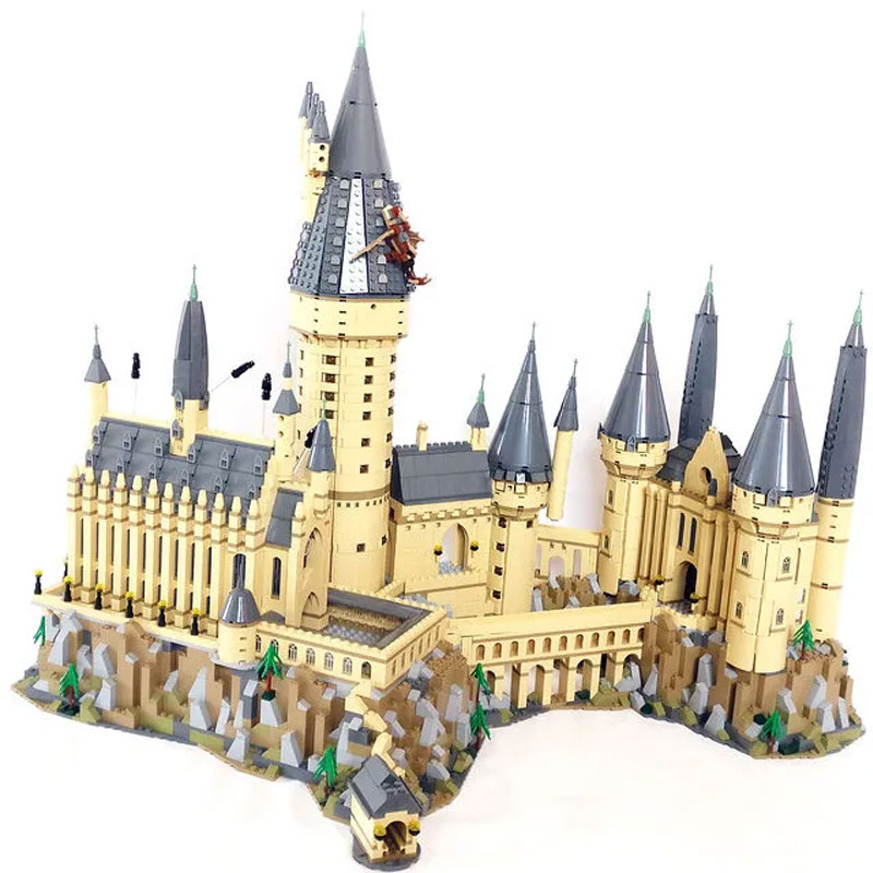 

LEPIN 16060 Movie Creator Medieval Magic School Castle Building Blocks Model Kit 6020Pcs Bricks 71043 Education Toys