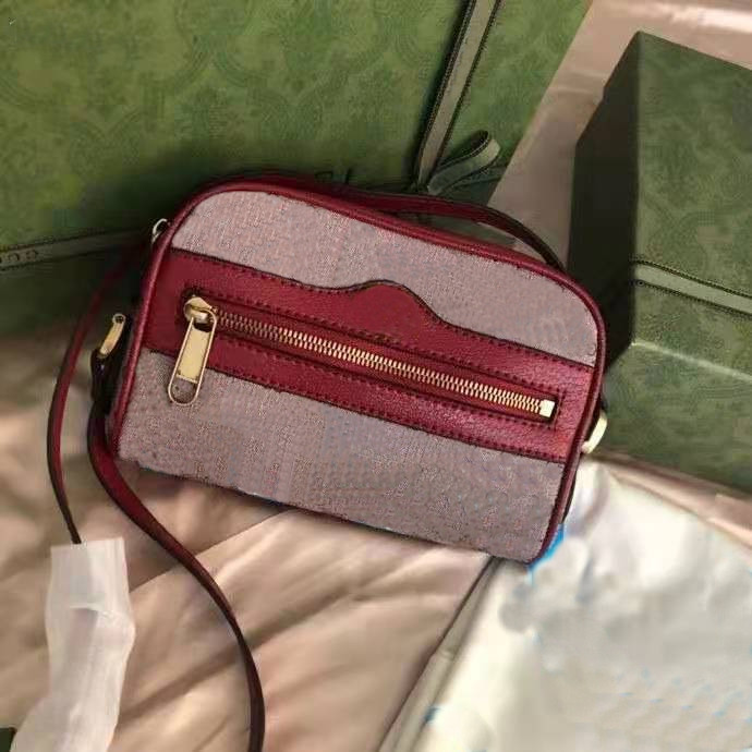 

The New 2021 High Quality Genuine Leather Handbags Handbag Unisex Women Shoulder Bags Aslant Package Printing Cartoon