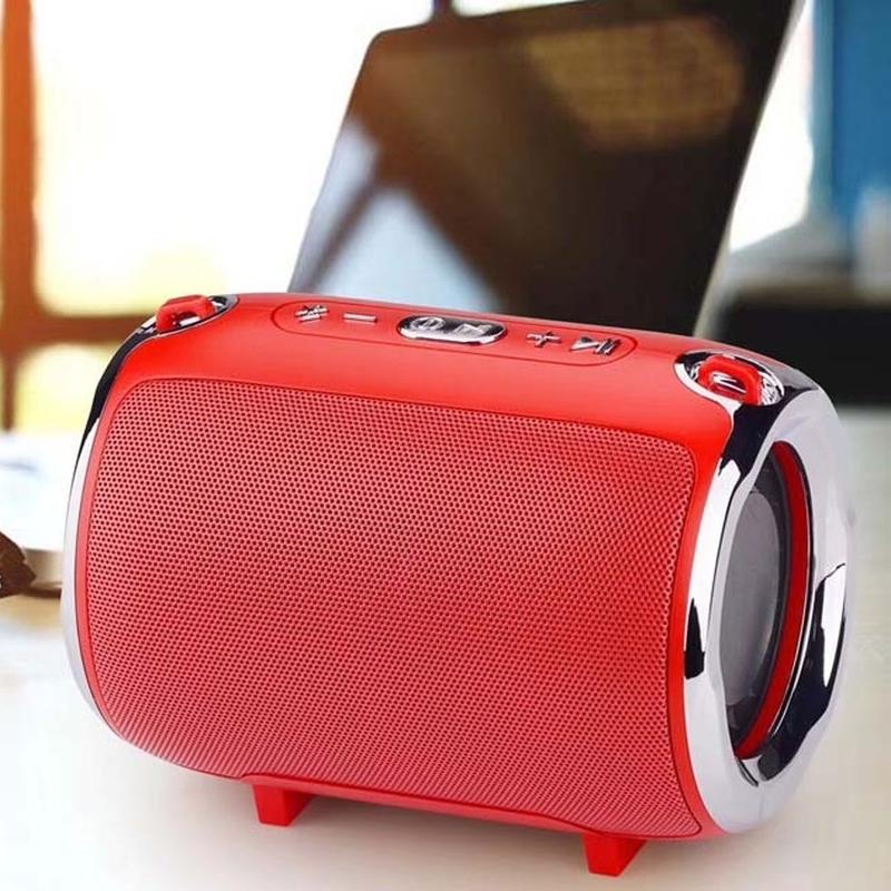 

Portable Speakers Shoulder Strap Speaker Mobile Phone Wireless TF Card Subwoofer Computer Mini FM Boombox Bluetooth