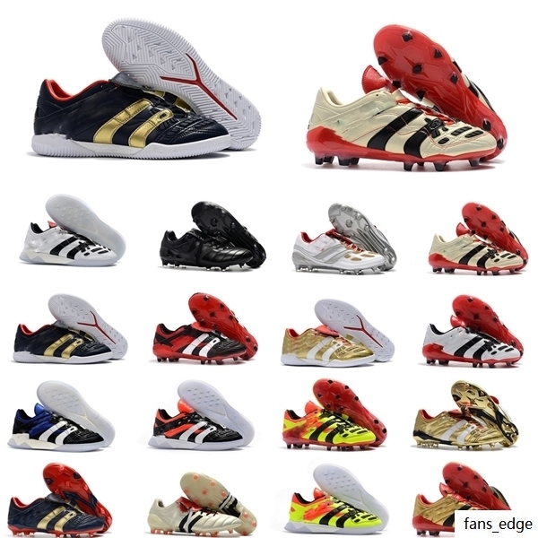 

Classics Predator Precision Accelerator Electricity FG DB AG V 5 hot Beckham 1998 98 Men Soccer Shoes Cleats Football Boots fast shipping, Color m3#