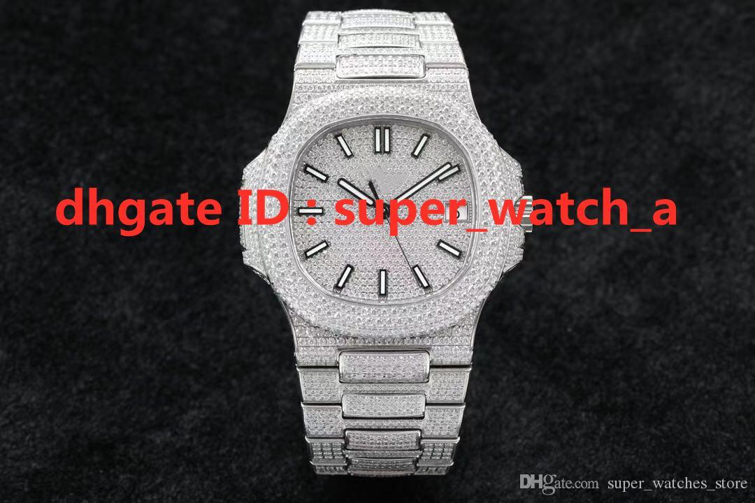 

R8 5719 V3 top quality version montre DE luxe 40mm 324 automatic mechanical movement watches diamond watch waterproof mens watches, Cal.324