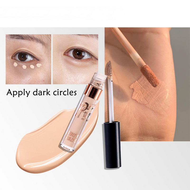 

Mini Cream Concealer for Under Eye Circle 2G Beauty Glazed Dark Circles Removing Silky Natural Oil-control Makeup Anti Cernes, Mixed color