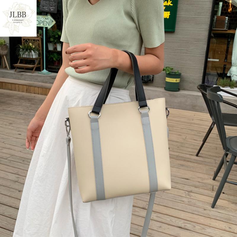 

PU Leather Bucket Bags Crossbody Bags for Women 2021 Trend Shoulder Handbags Female Casual Travel Lady Designer Hand Bag, Black