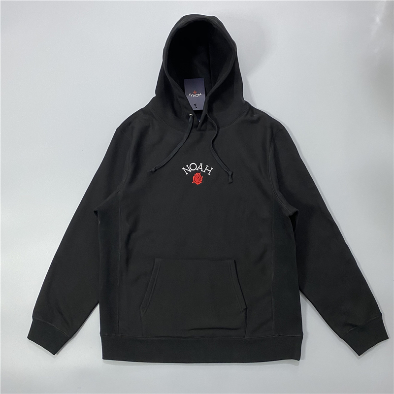 

2021FW Hoodie Men Women 1 Quality Embroidery Pullover Sweatshirts, Black