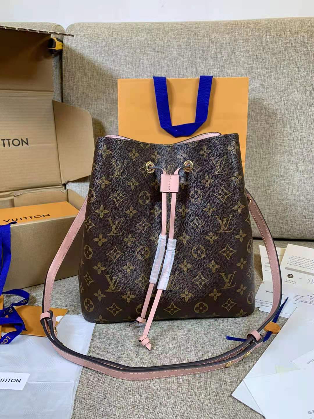 

Luxurys Designers NEONOE Bucket Bags Handbags Purses Women Tote Brand Letter Crossbody Leather Shoulder Bag GGLVLouisVittonYSLVUTTON, Invoice