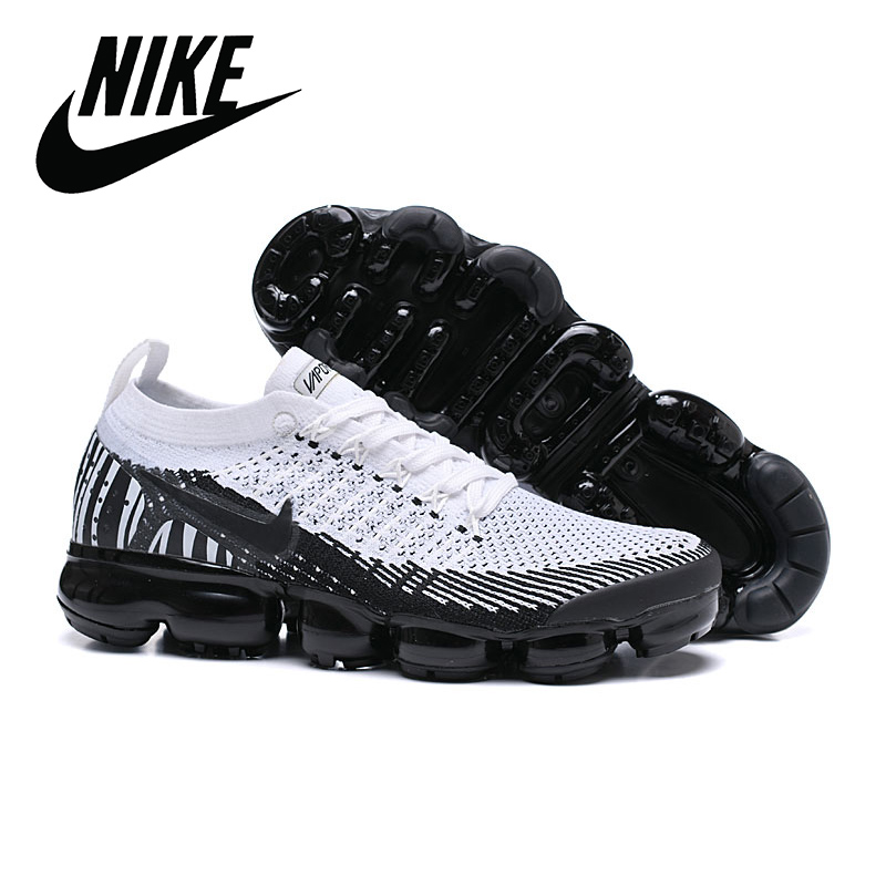 

Nike air vapormax Flyknit 2.0 running shoes Triple Black Mens Women Sneakers cushion Trainers Zapatos Eur 36-45