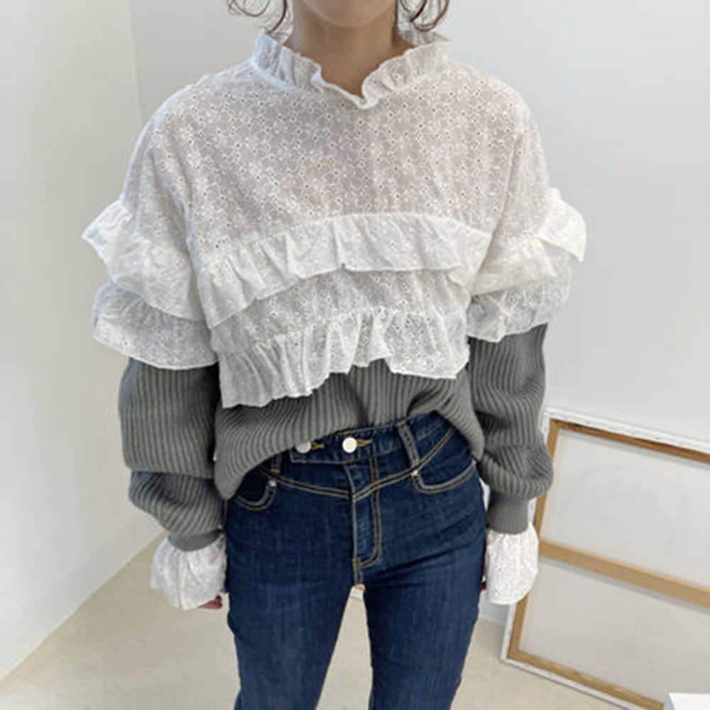 

New Fashionable Spring 2021 Women's Gorgeous Long Sleeve Top Th4x, Haji
