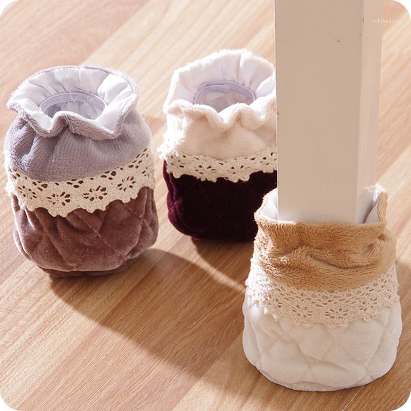 

Chair Covers 4Pcs Furniture Table Foot Leg Knit Socks Cover Pads Floor Protector