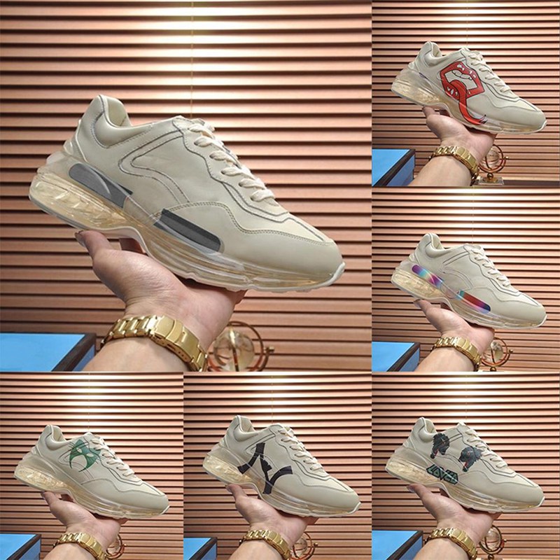 

child with box selling 2021Top Quality leather sneaker Men Women shoes with Strawberry wave mouth Tiger Web print Vintage Trainer Casual shoes Sne, Black