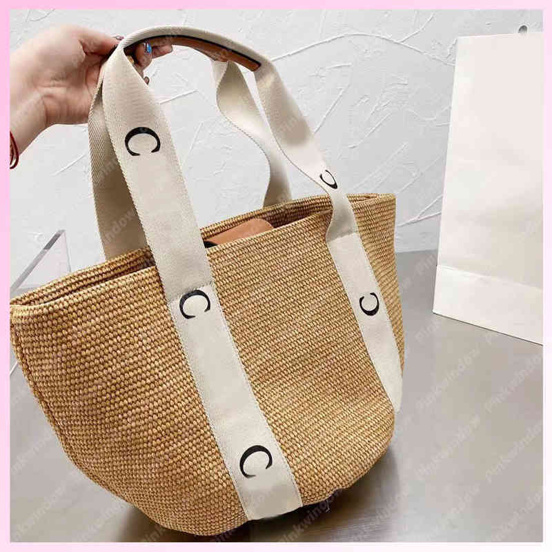

2021 Women Basket Straw Tote Woody Hobo Beach Bags Bucket Bag Designers Womens s Luxurys Designers Totes Purses P2106091L Luxurys DesignersYsj, Sky blue