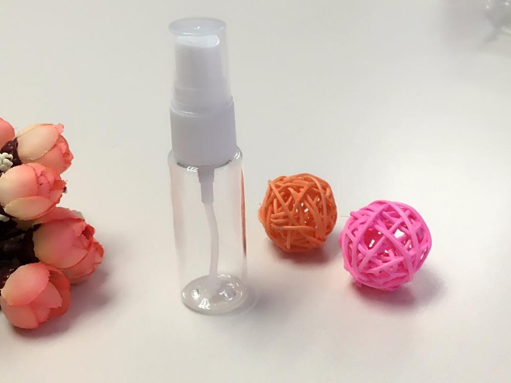 

10/20/30/ 40/50/75 1PCS ML Travel Transparent Small Empty Plastic Perfume Color send randomly