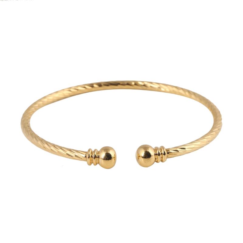 

Bangle Free Size Dubai Unisex Twill Gold Silver Mix Color Openable Bangles For Women Men Ethiopian Bracelets African Jewelry