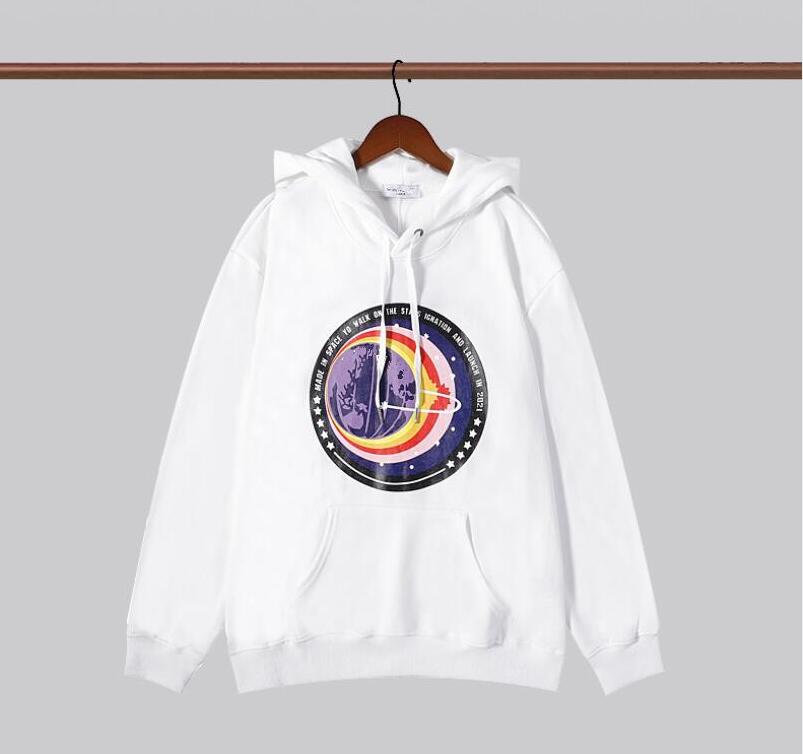 

PAL Men's clothing hoodies Light Fleece Sweatshirts Fashion Printed Hooded Pullovers Mens Women high quality herm Balencaigas Sportswear, Black