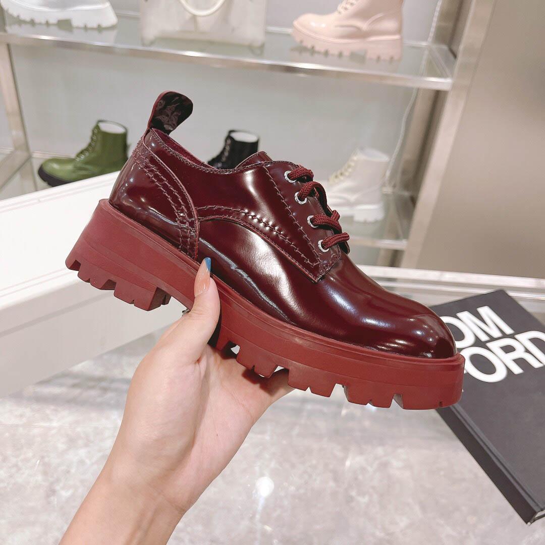 

2021Designer Boots Martin Women Winter Boot Classic High And Low Tube Platform Ankle Leather Lace-up 35-40, Color9