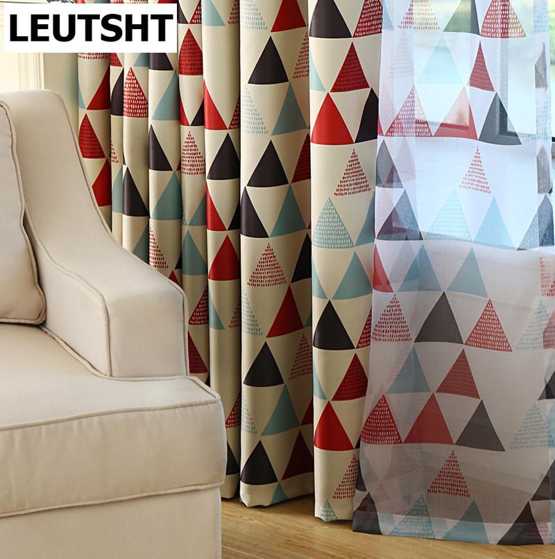 

Curtain & Drapes Japanese And Korean Style Small Fresh Pastoral Mediterranean Bohemia All Shaded Curtains For Living Dining Room Bedroom