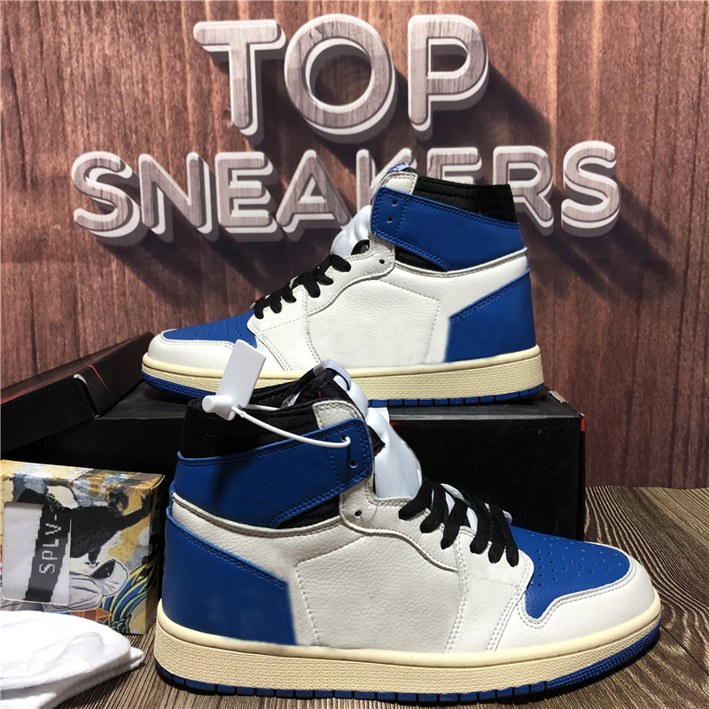 

Top Quality Travis Scott x Shoes 1s Dark Mocha Men Women Basketball Sports Sneakers Retro 1 Off white University Blue Chicago Jumpman Running Trainers With Box, Style 49