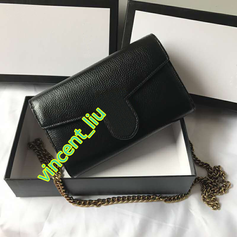 

with box and dustbag high quality real leather Shoulder bag Handbag Woman Bag Clutch Bag for Women