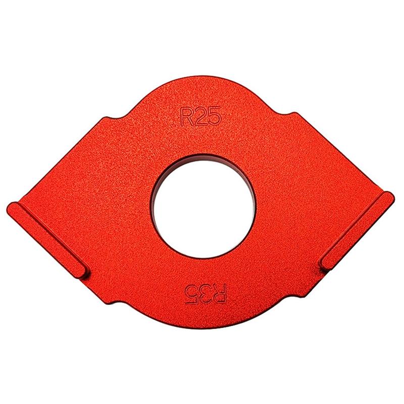 

Car GPS & Accessories Hand-Held Trimming Machine Semi-Round Corner Template R Plate Electric Wood Milling DIY Cutting Tool