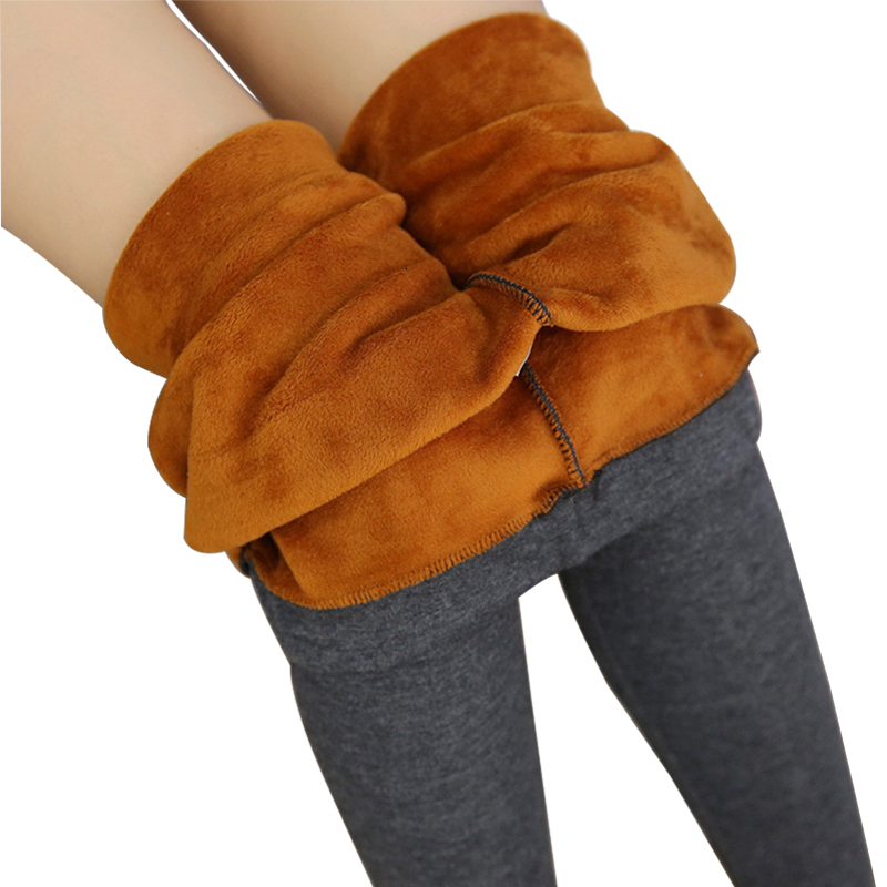 

2021 New Veet Winter Leggings High Waist Super Stretch Casual Pants Women Slim Plus Size 5u1w, Gray