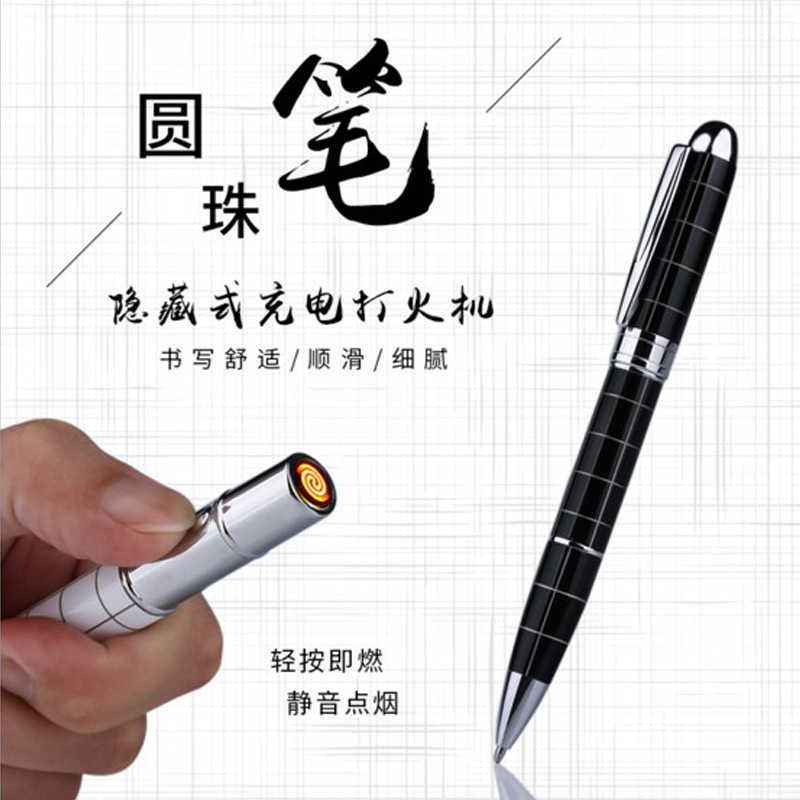 

Creative writing Jiajun 803 square pen charging USB environmental protection electronic cigarette lighter