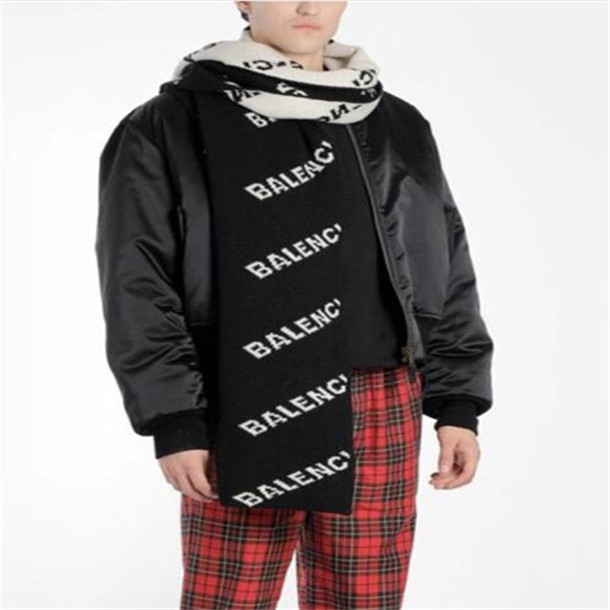 

Top quality Designer cashmere scarf letter scarves for man woman fashion long shawl size 175*30cm