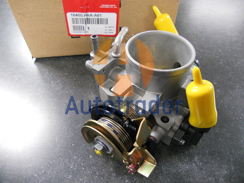 

OE# 16400-PAA-A61 16400PAAA61 Throttle Body W/ TPS Sensors For Honda Accord 1998-2002 2.3L-L4 High Quality