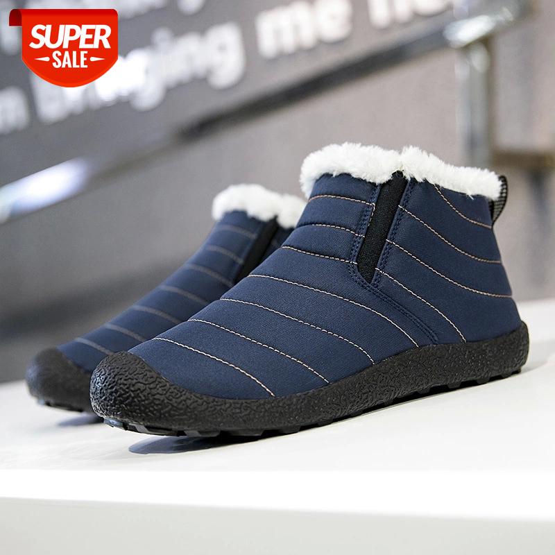 

Men Boots Men's Shoes Sneaker Winter Shoes Boots Snow Flat Breathable Casual Warm Plush Plus Size Fur for Men #wm5U