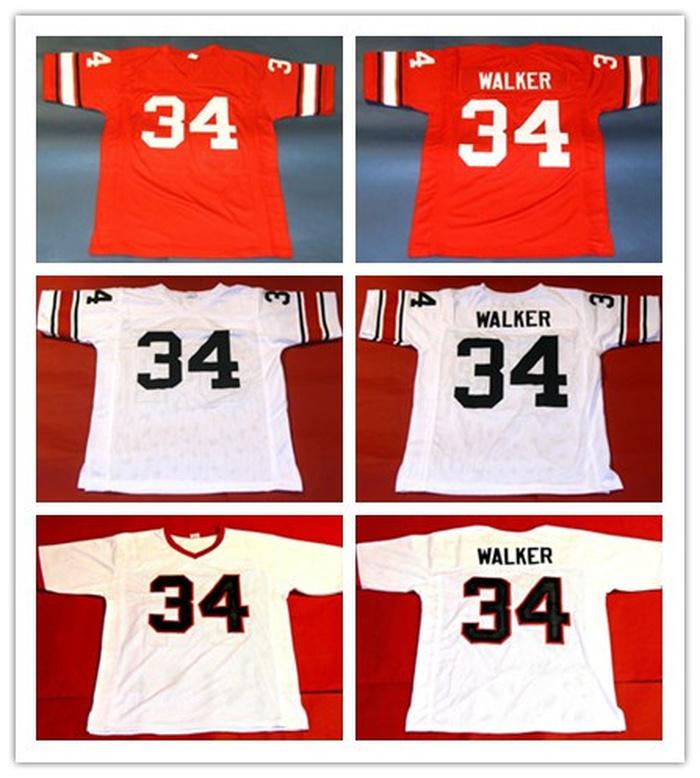 

Cheap custom HERSCHEL WALKER CUSTOM GEORGIA BULLDOGS JERSEY Customized Any name number Stitched Jersey XS-5XL, Black;blue