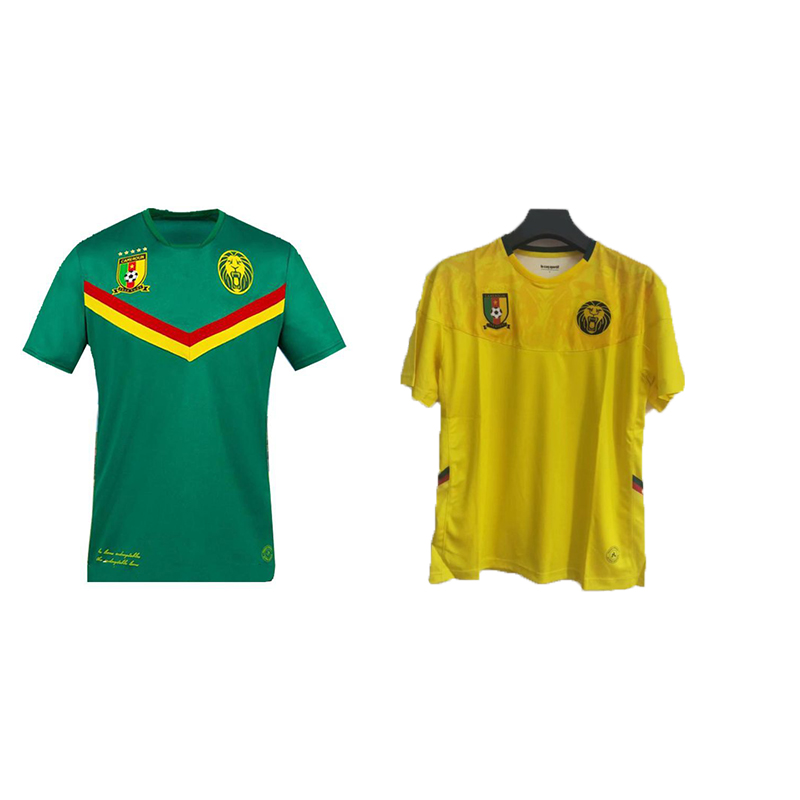 

2021 2022 Cameroon Soccer Jerseys home away CHOUPO-MOTING ANGUISSA OYONGO NJIE ABOUBAKAR EKAMBI BAHOKEN 21 22 football shirt, Black