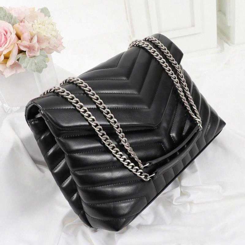 

Designers handbags HOT-selling square fat loulou chain bag real leather womens large-capacity shoulder bags high quality quilted mess lou, I need see other product