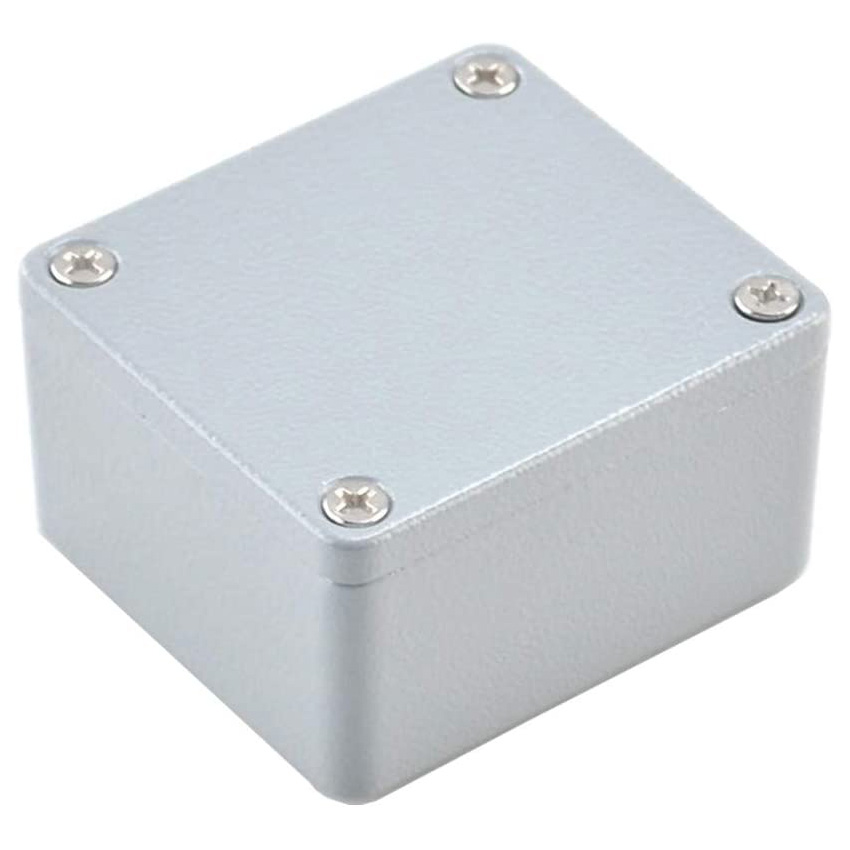 

Waterproof IP66 Small Junction Box Extruded Industrial Structure Outdoor Universal Electric Project Enclosure Grey 2.5 x 2.2 x 1.3 Inch