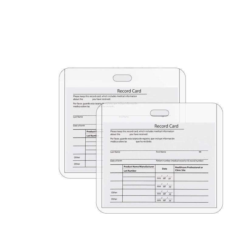 

Storage Bags Health Card Protective Case Waterproof PVC Soft Name ID Badge Holder For Student In Stock 2021