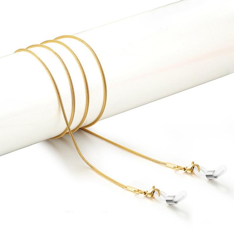 

Other Fashion Accessories 1Pcs 2021 Glasses Chain Women Men Eyewear 80CM Sunglasses Necklace Eyeglass Lanyard Strap Reading Gold Silver Colo