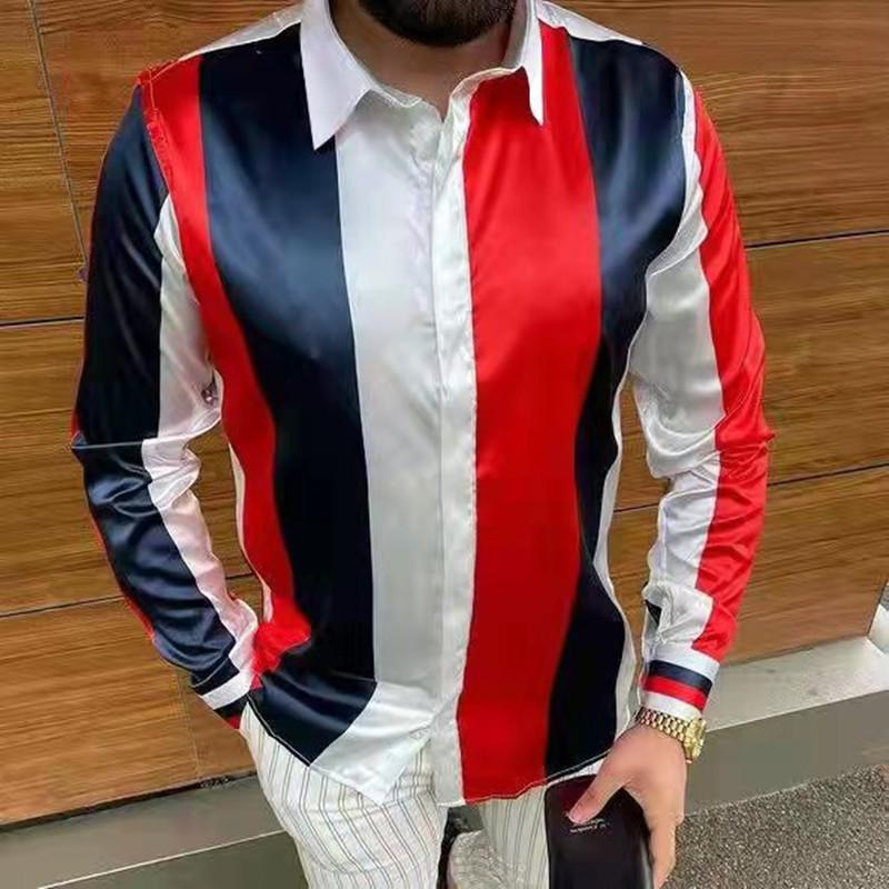 Mens Red Black Silk Shirts Australia