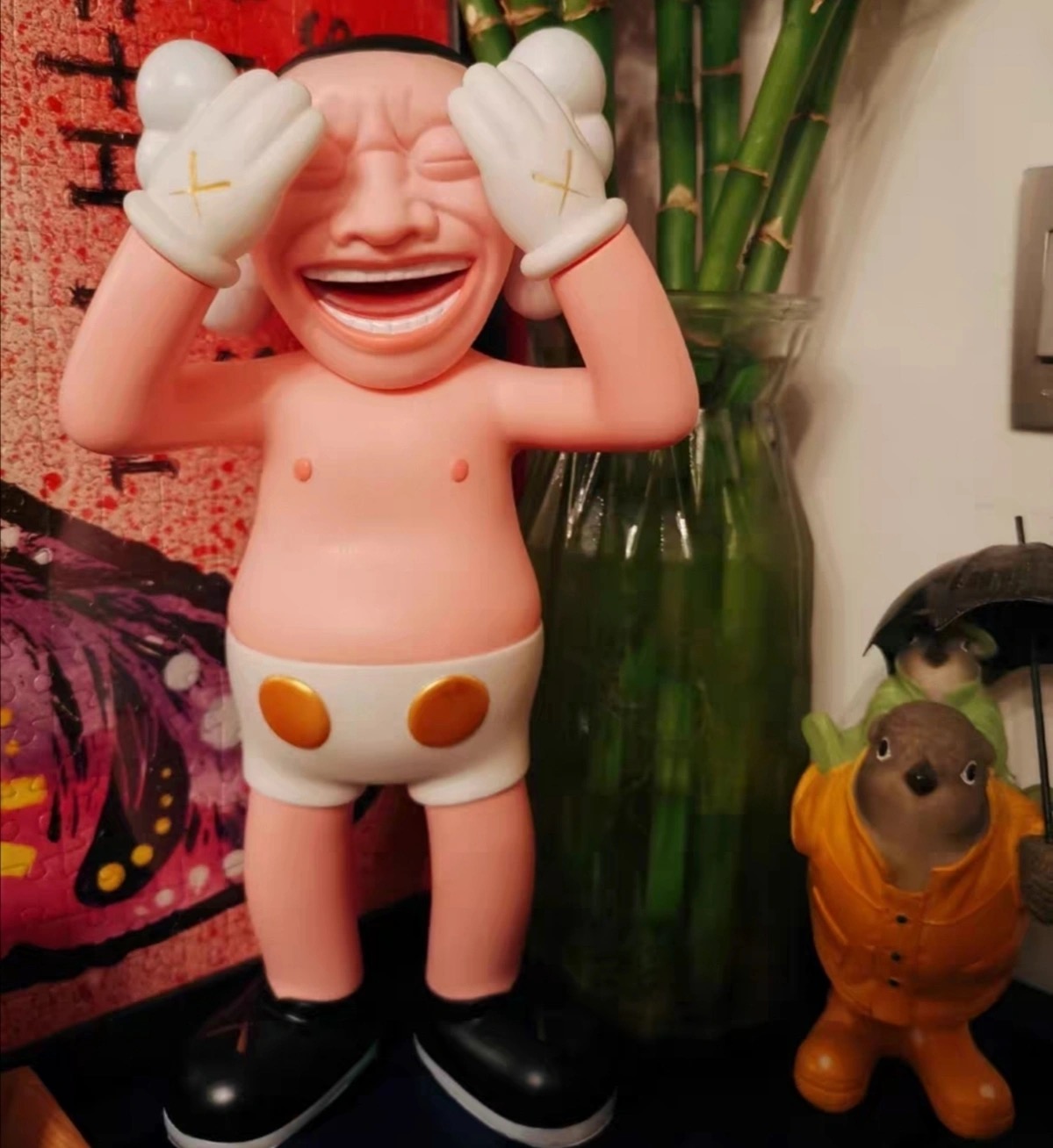 

THE Originalfake Companion 30CM 0.8KG The YueMin Jun Laugh style for Original Box Action Figure model decorations toys gift