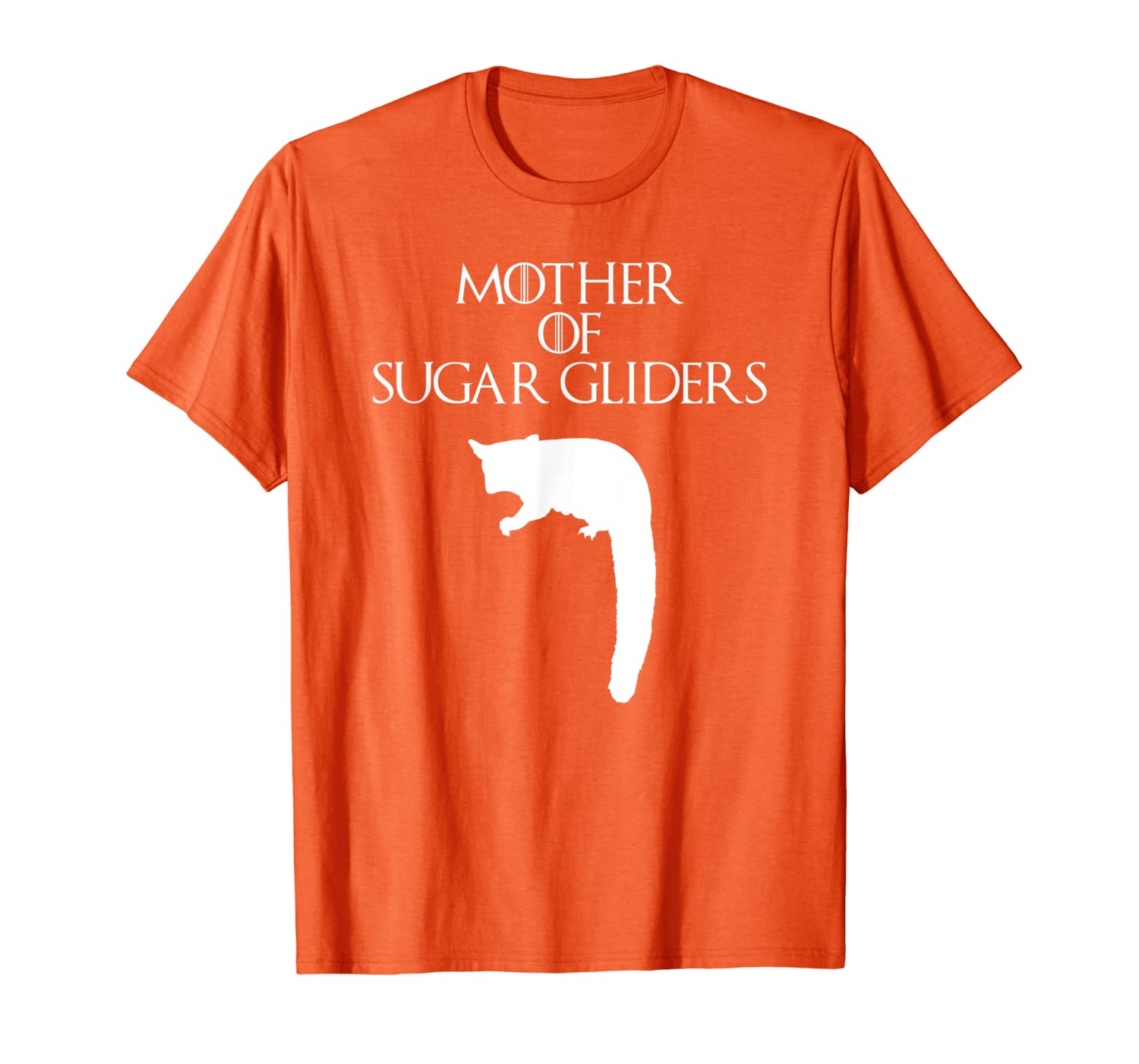 

cute unique white mother of sugar gliders t-shirt e010520, White;black