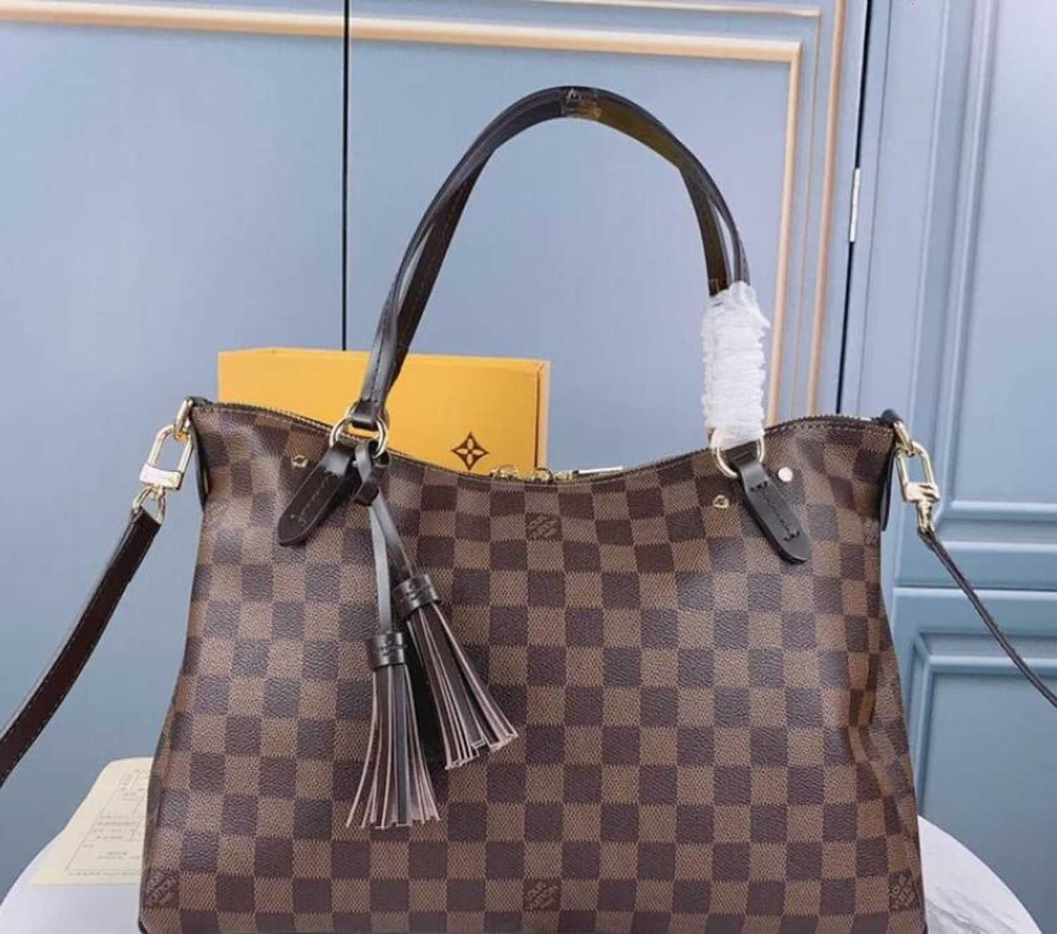 Evening Luxury N40022 new large-capacity handbag Handbags Iconic Top Handles Shoulder Bags Totes Cross Body Bag Clutches Brand Designer-image-733945834